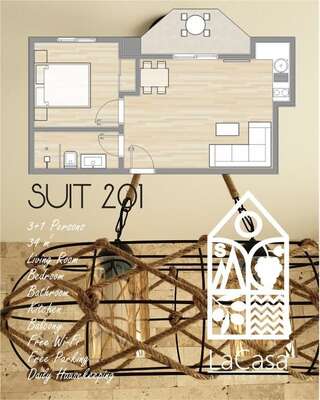 Апартаменты LaCasa Apartments Ulcinj Улцинь Апартаменты с 1 спальней-13